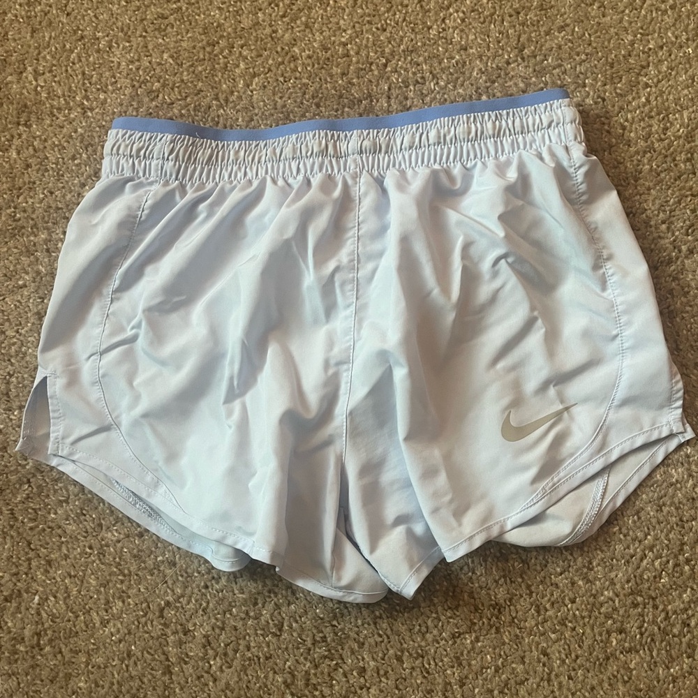 Light Blue Nike Running Shorts Size XS